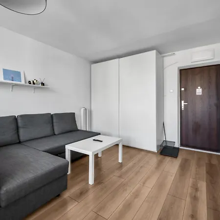 公寓 Mokotow - 14th Floor, Balcony - By Rentujemy