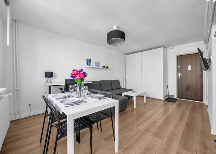 Lägenhet Mokotow - 14th Floor, Balcony - By Rentujemy Warszawa