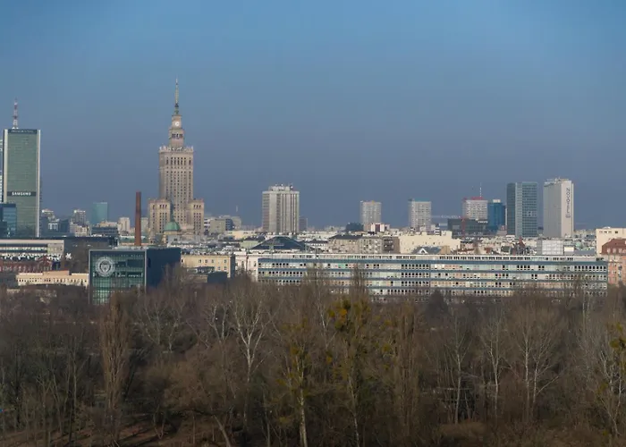 Mokotów - 14th Floor, Balcony - By Rentujemy Warszawa