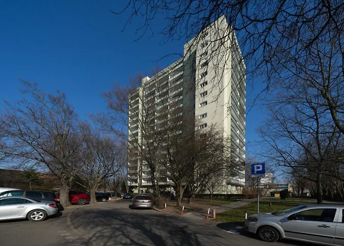 Mokotow - 14th Floor, Balcony - By Rentujemy Warszawa