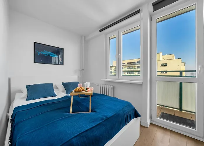 Mokotow - 14th Floor, Balcony - By Rentujemy *