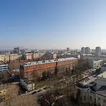 Mokotow - 14th Floor, Balcony - By Rentujemy Lägenhet